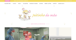 Desktop Screenshot of jeitinhodemae.com